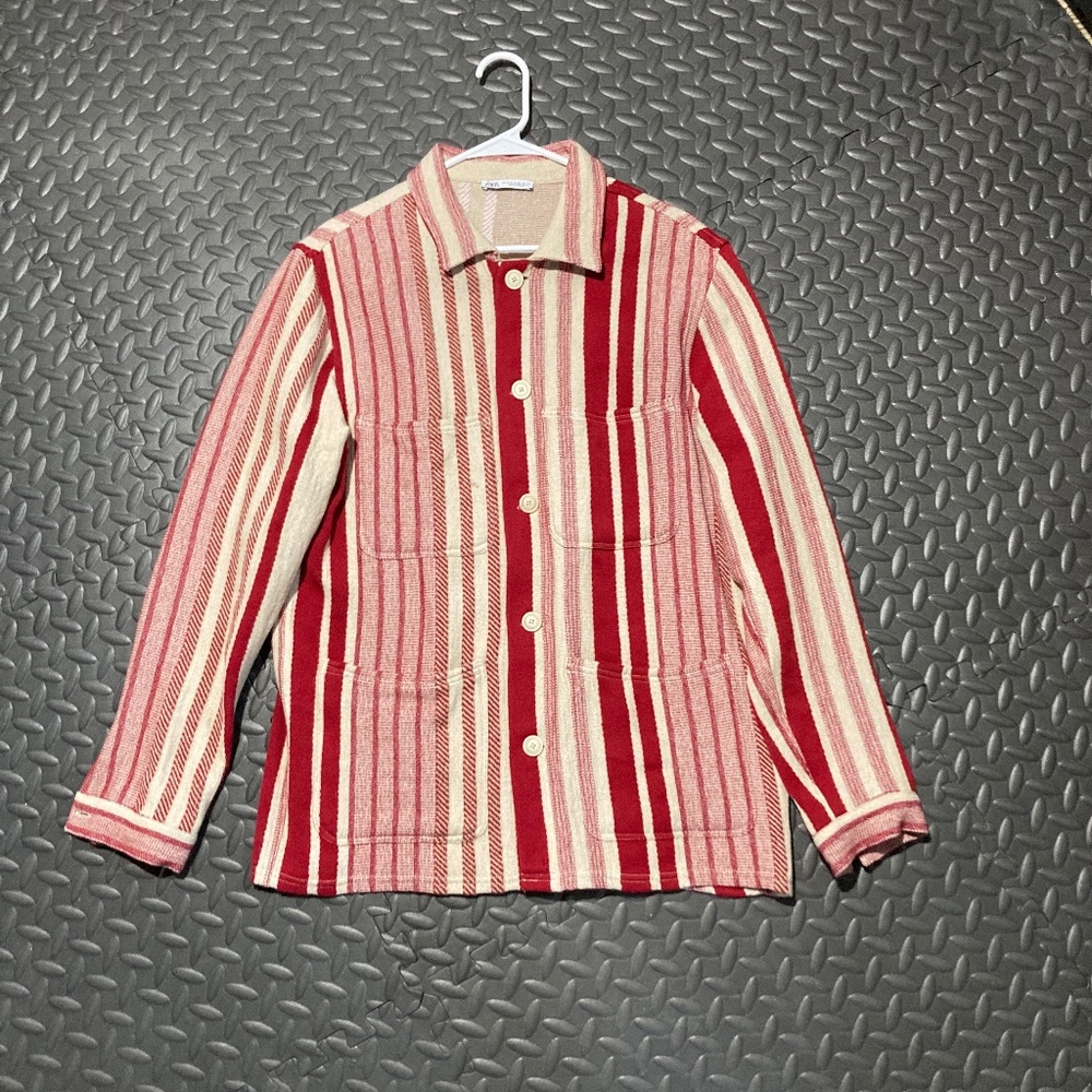 ZARA, Mens, cotton blend, medium, jacket